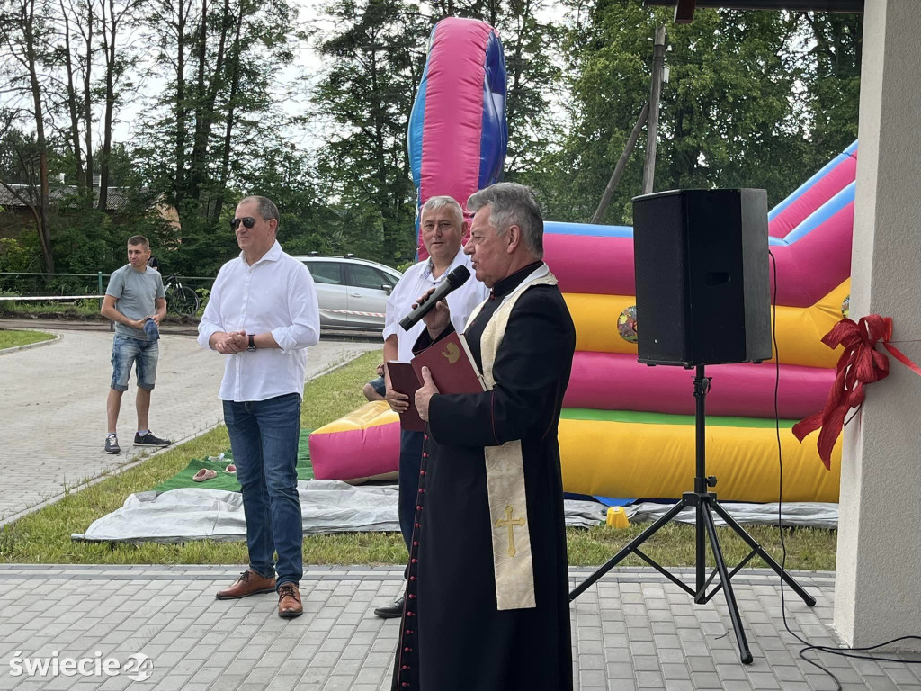 Otwarcie świetlicy w Żurze