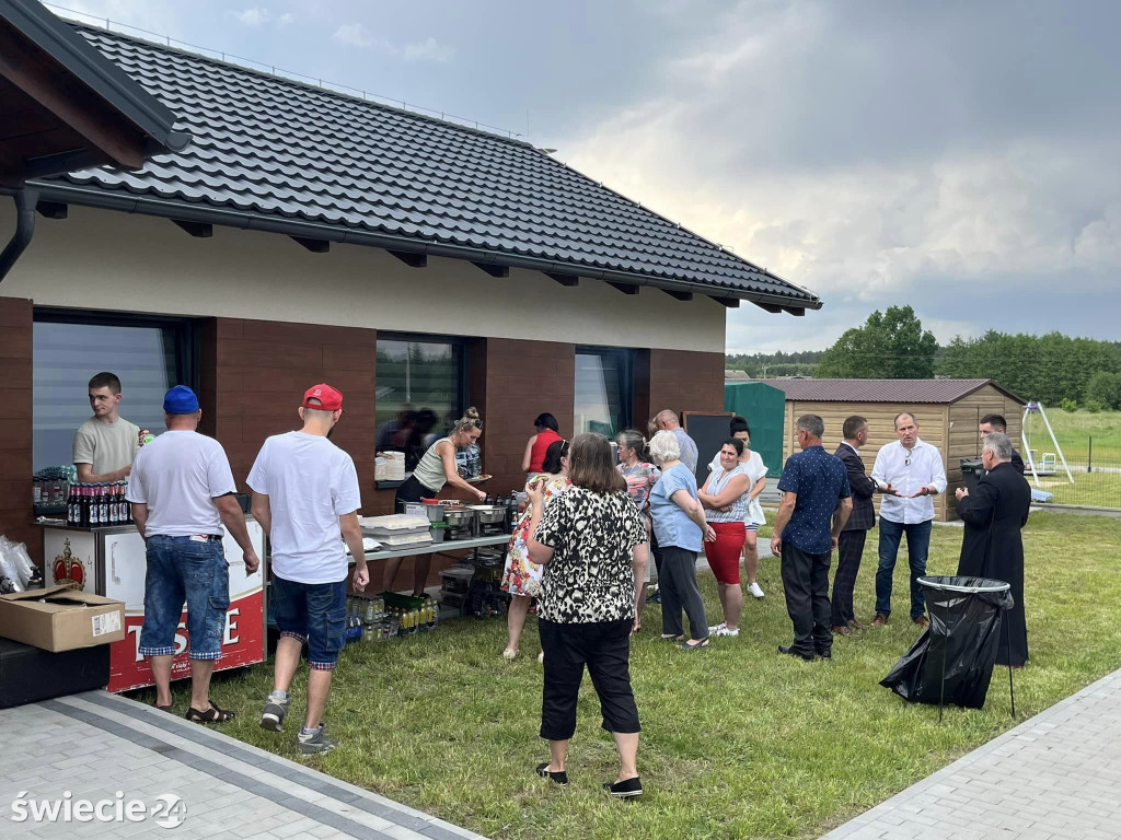 Otwarcie świetlicy w Żurze