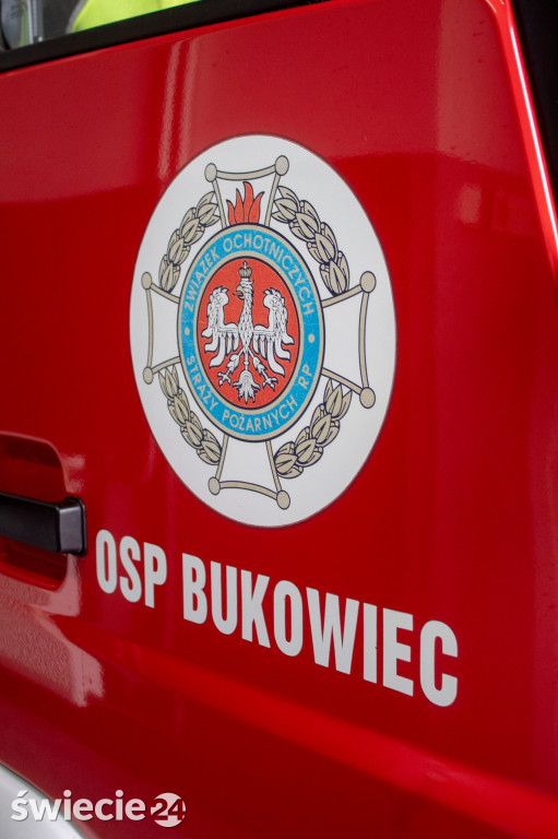 Nowy samochód druhów z Bukowca