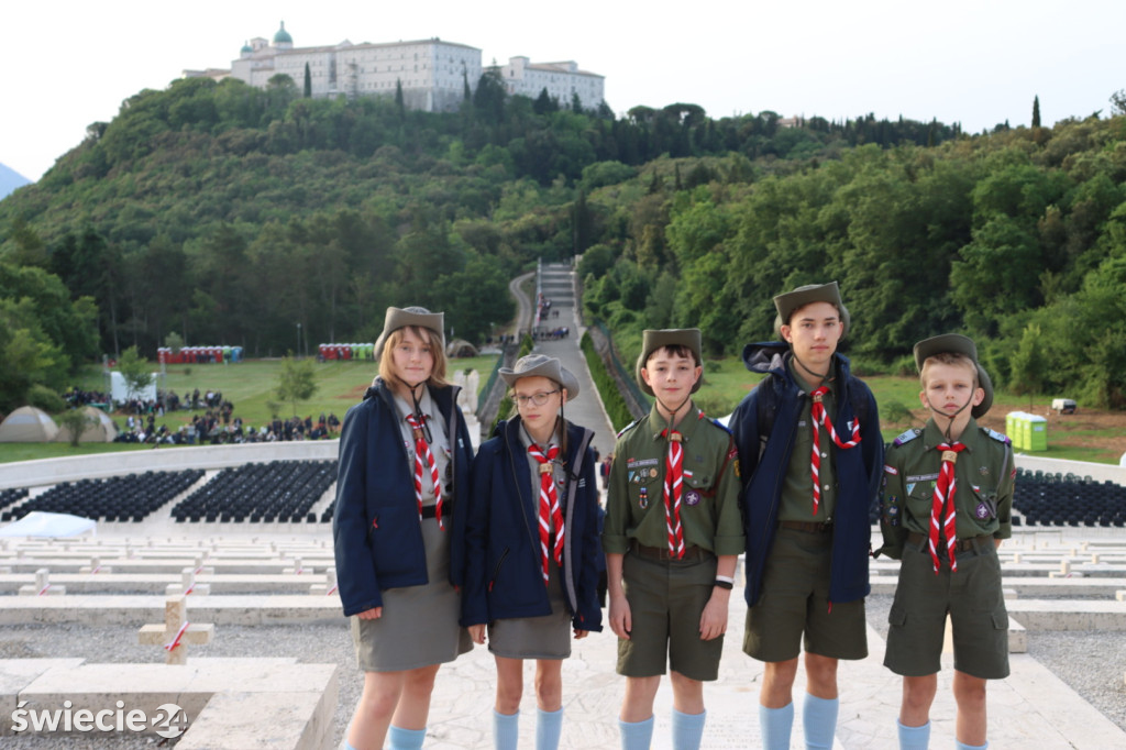 Harcerze pojechali na Monte Cassino