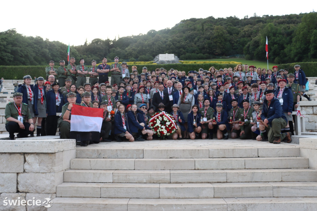 Harcerze pojechali na Monte Cassino