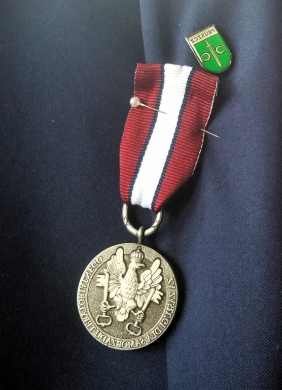 Honorowa odznaka dla burmistrza Pruszcza