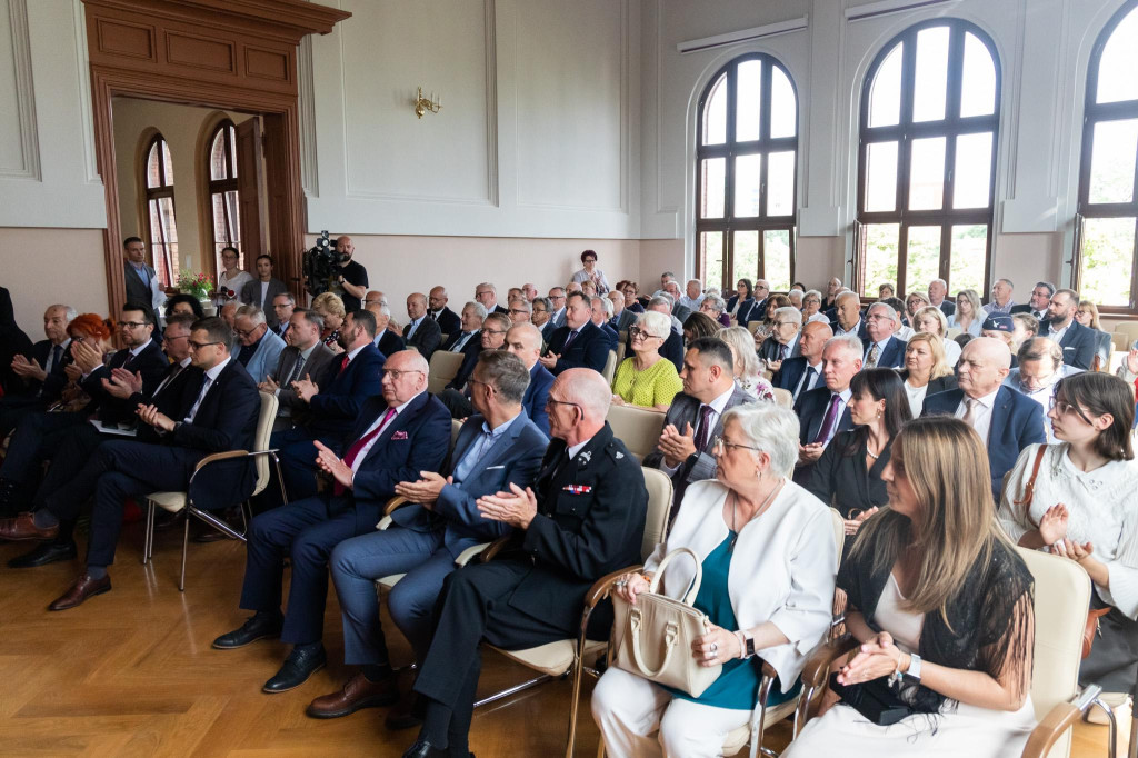 Honorowa odznaka dla burmistrza Pruszcza