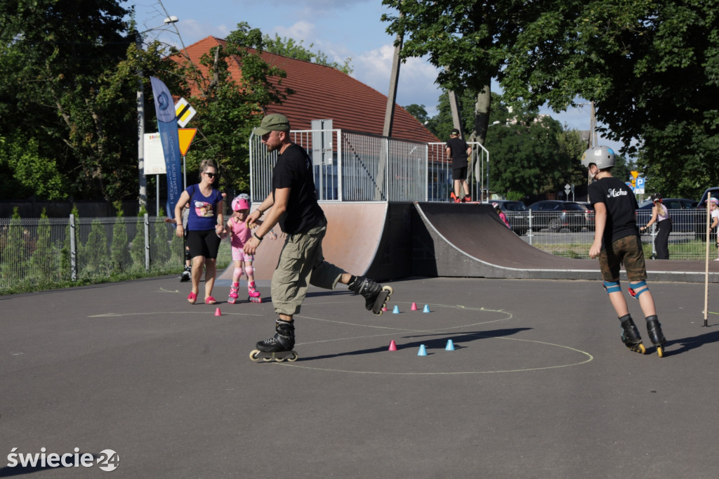 Warsztaty rolkarskie w Świeciu