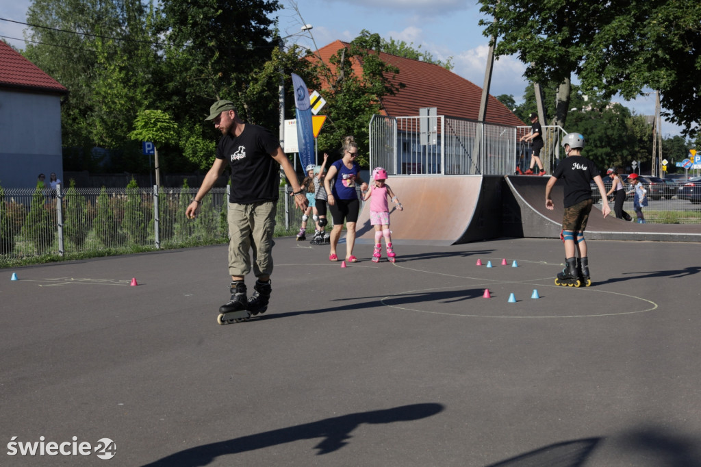 Warsztaty rolkarskie w Świeciu