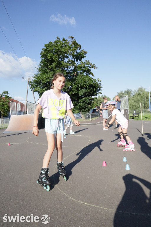 Warsztaty rolkarskie w Świeciu