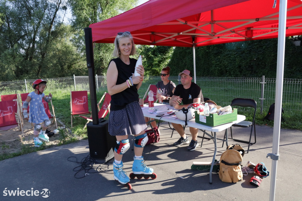 Warsztaty rolkarskie w Świeciu
