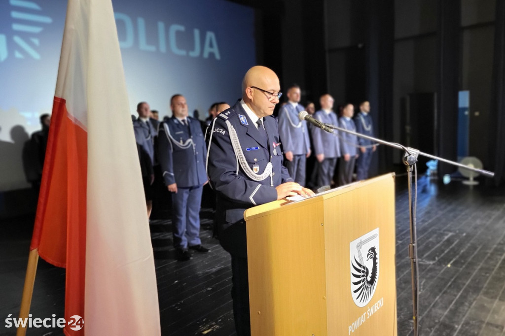 Święto policji w Świeciu