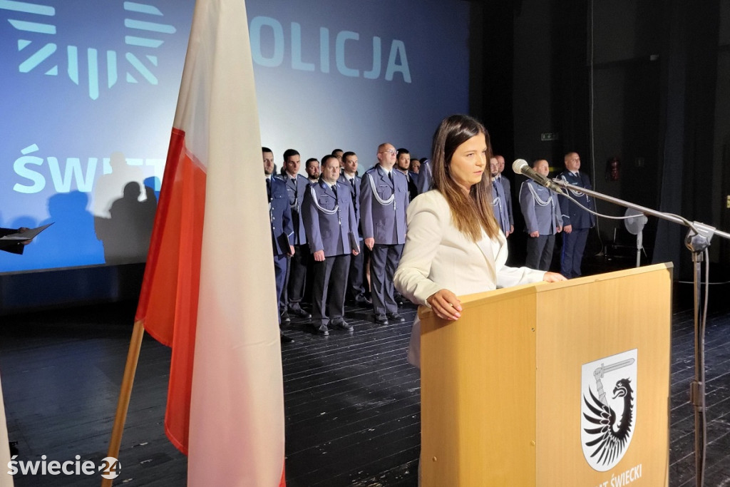 Święto policji w Świeciu