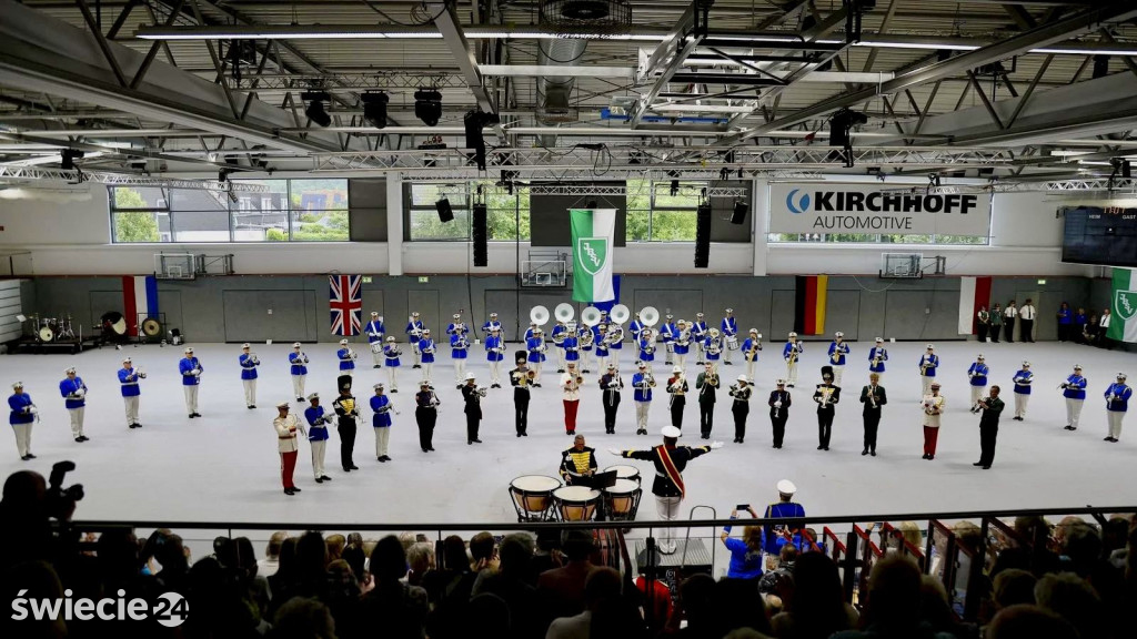 Świecka orkiestra na występach w Niemczech