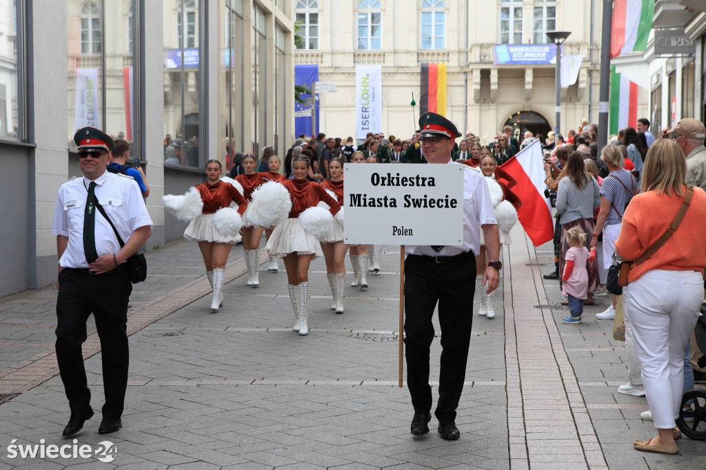 Świecka orkiestra na występach w Niemczech