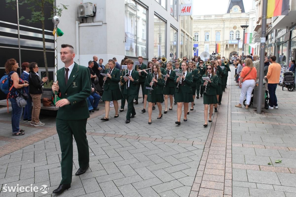 Świecka orkiestra na występach w Niemczech