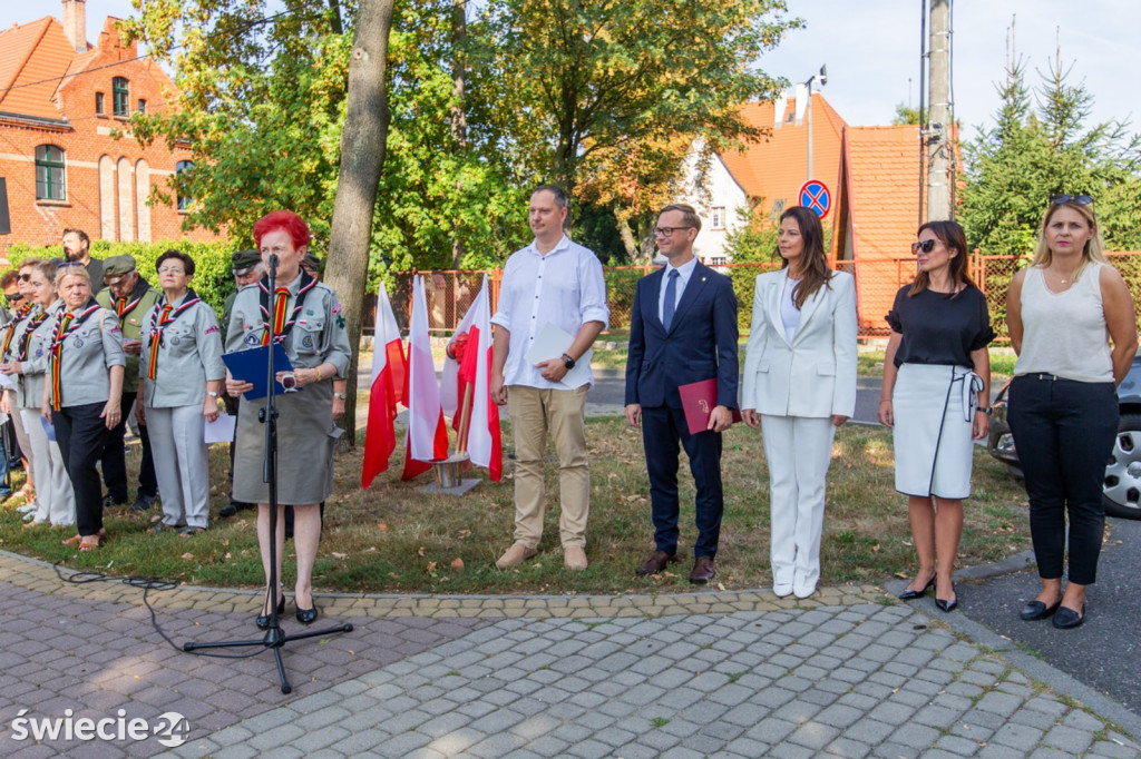 Nadanie imienia skwerowi w Świeciu