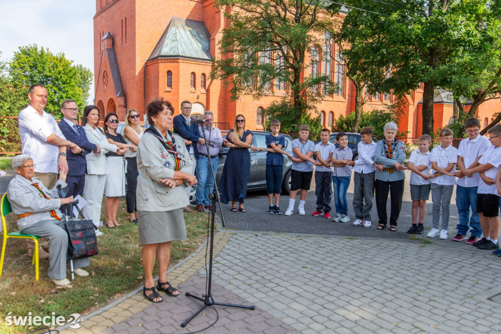 Nadanie imienia skwerowi w Świeciu