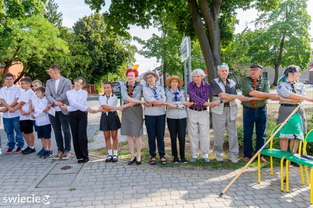 Nadanie imienia skwerowi w Świeciu