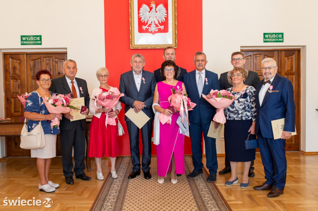 Jubileusze małżeńskie w Świeciu