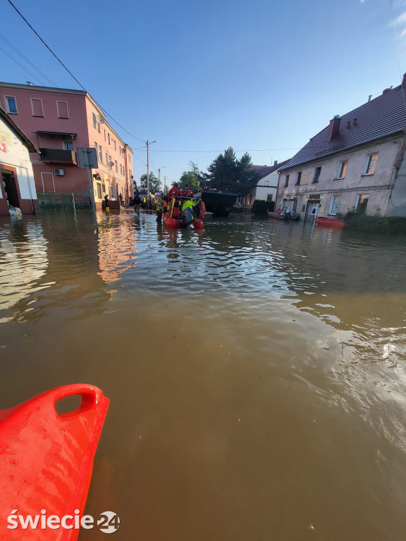 Nasi ratownicy wodni pomagają na południu Polski