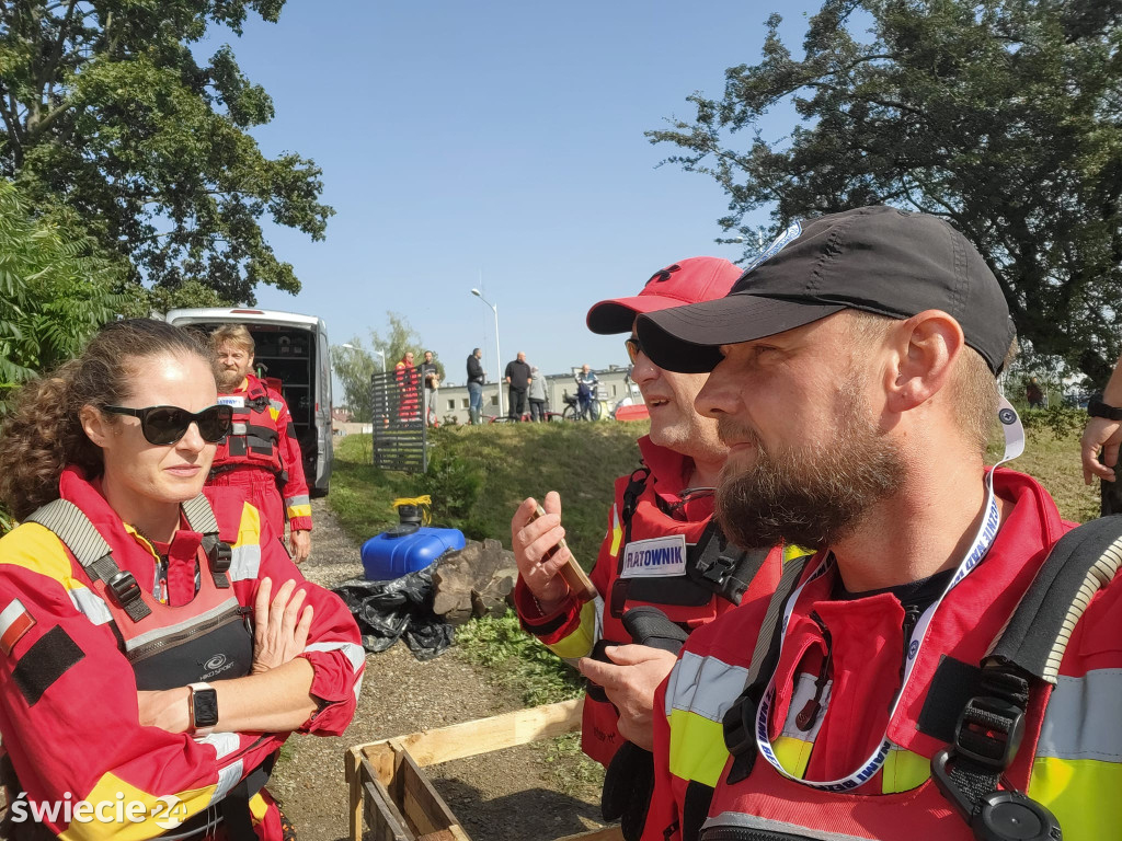 Nasi ratownicy wodni pomagają na południu Polski