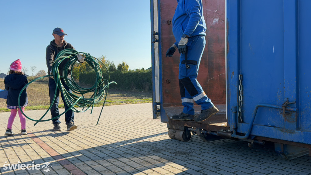 Mobilna Zbiórka Odpadów w gminie Świecie - 10.2024