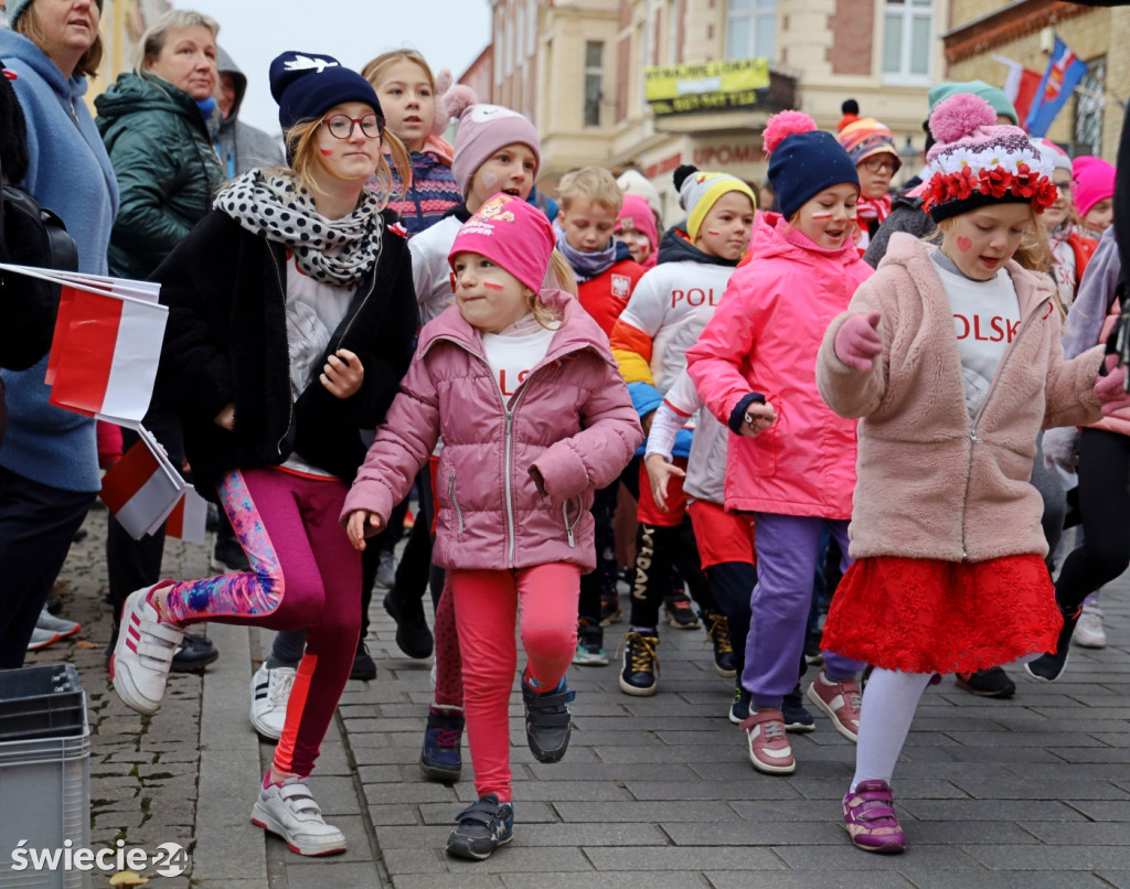 Święto Niepodległości w Świeciu i bieg