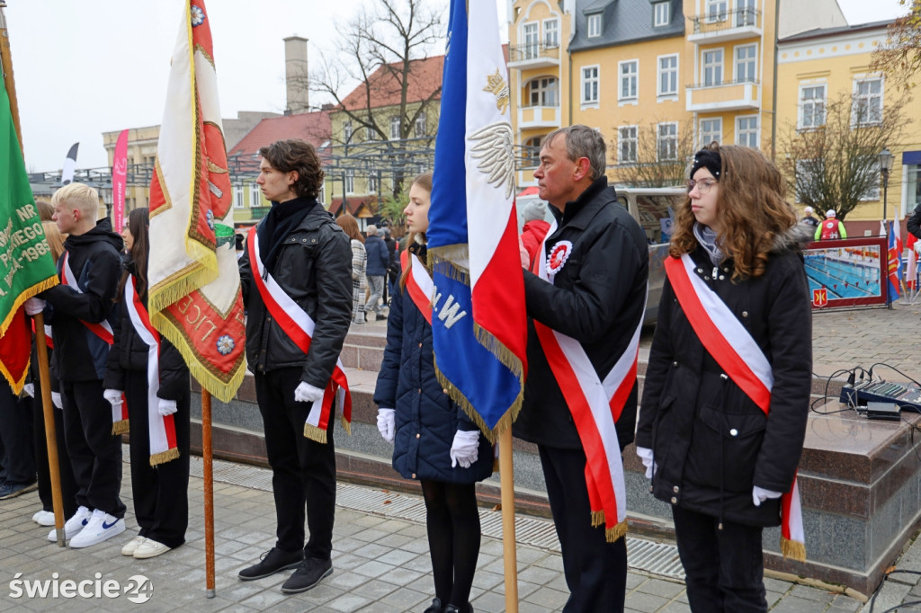 Święto Niepodległości w Świeciu i bieg