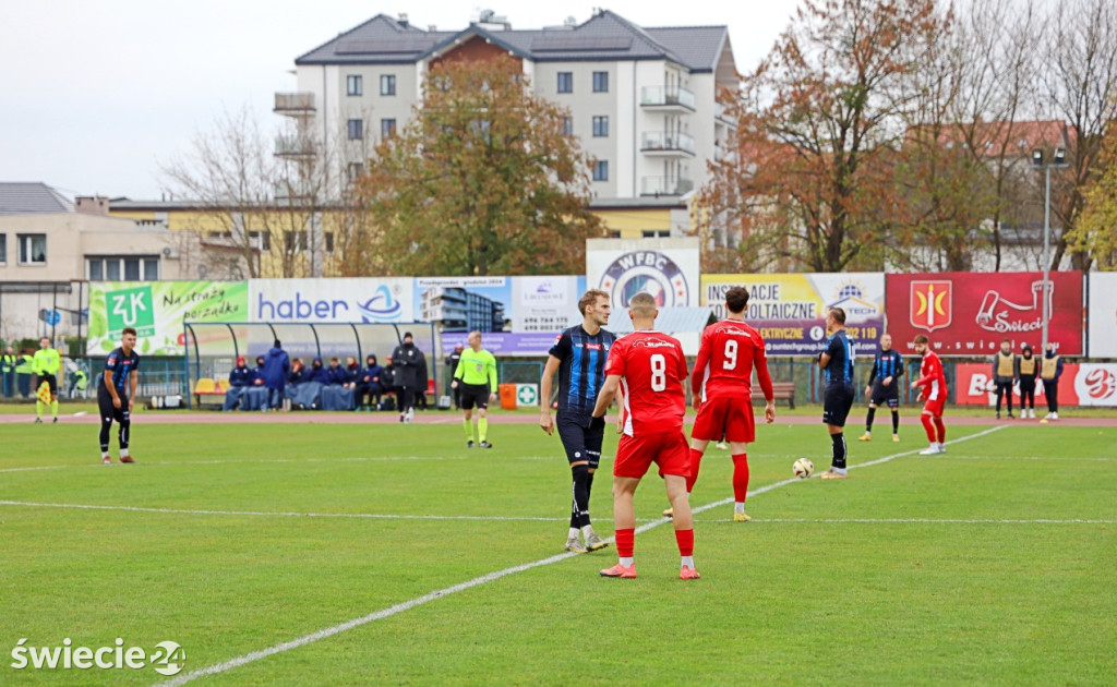 Mecz Wda Świecie — Zawisza Bydgoszcz