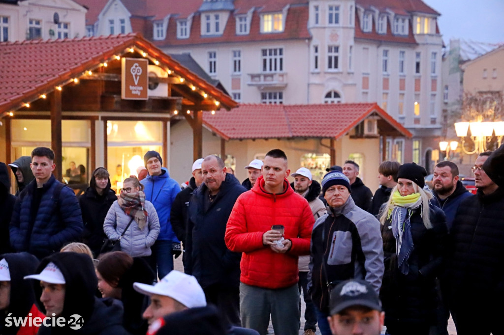 Sławomir Mentzen w Świeciu