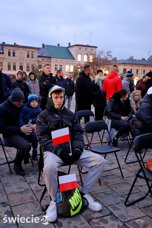 Sławomir Mentzen w Świeciu