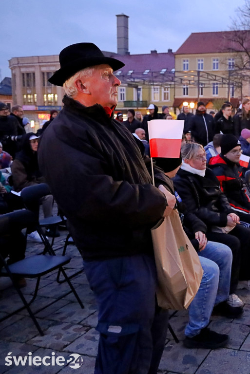 Sławomir Mentzen w Świeciu