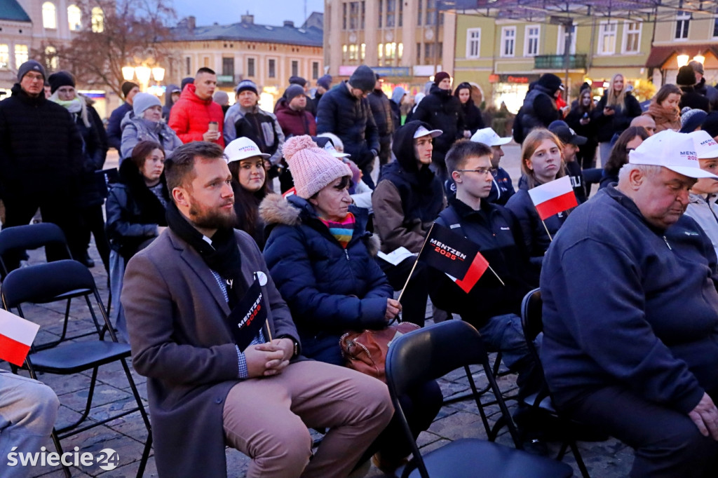 Sławomir Mentzen w Świeciu