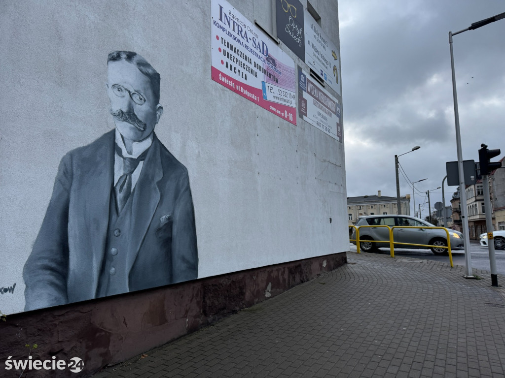 Kolejne murale powstają w Świeciu