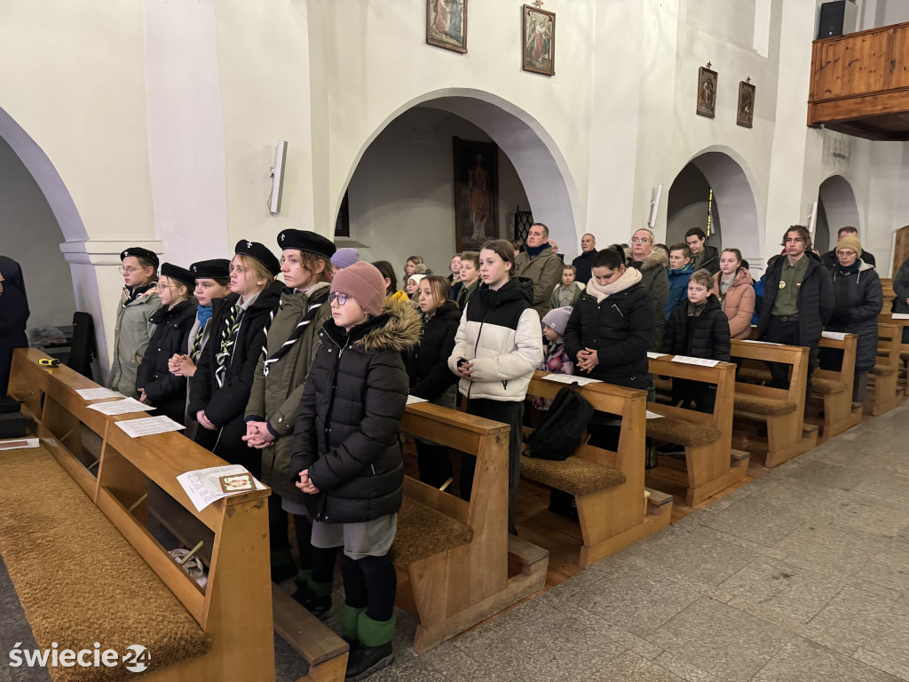 Harcerze przynieśli Betlejemskie Światło Pokoju