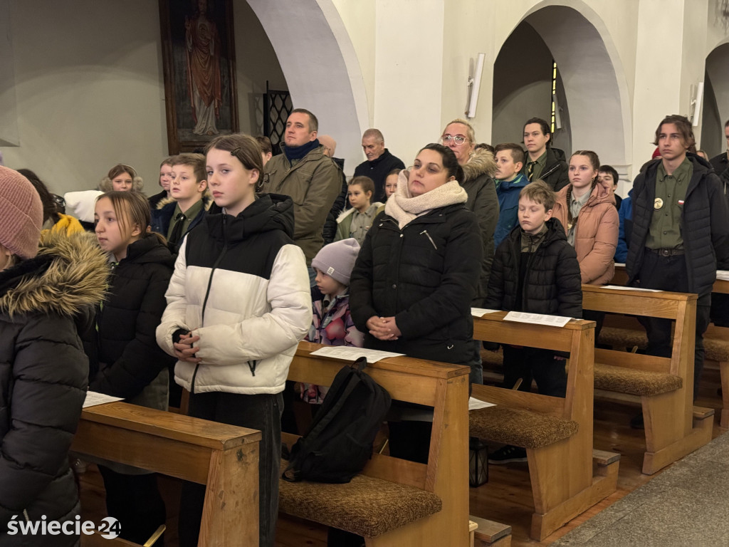 Harcerze przynieśli Betlejemskie Światło Pokoju