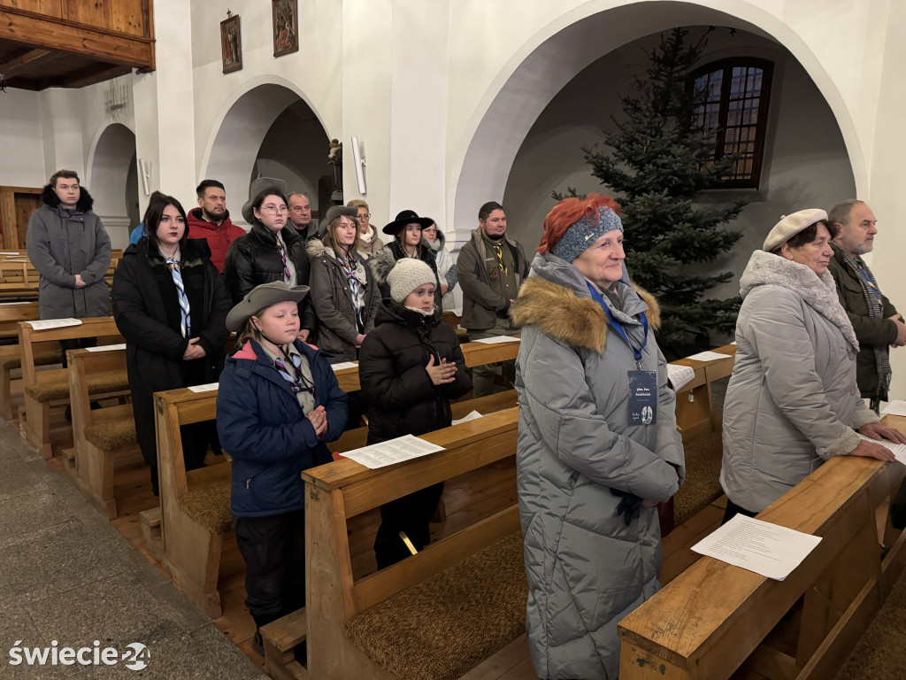 Harcerze przynieśli Betlejemskie Światło Pokoju