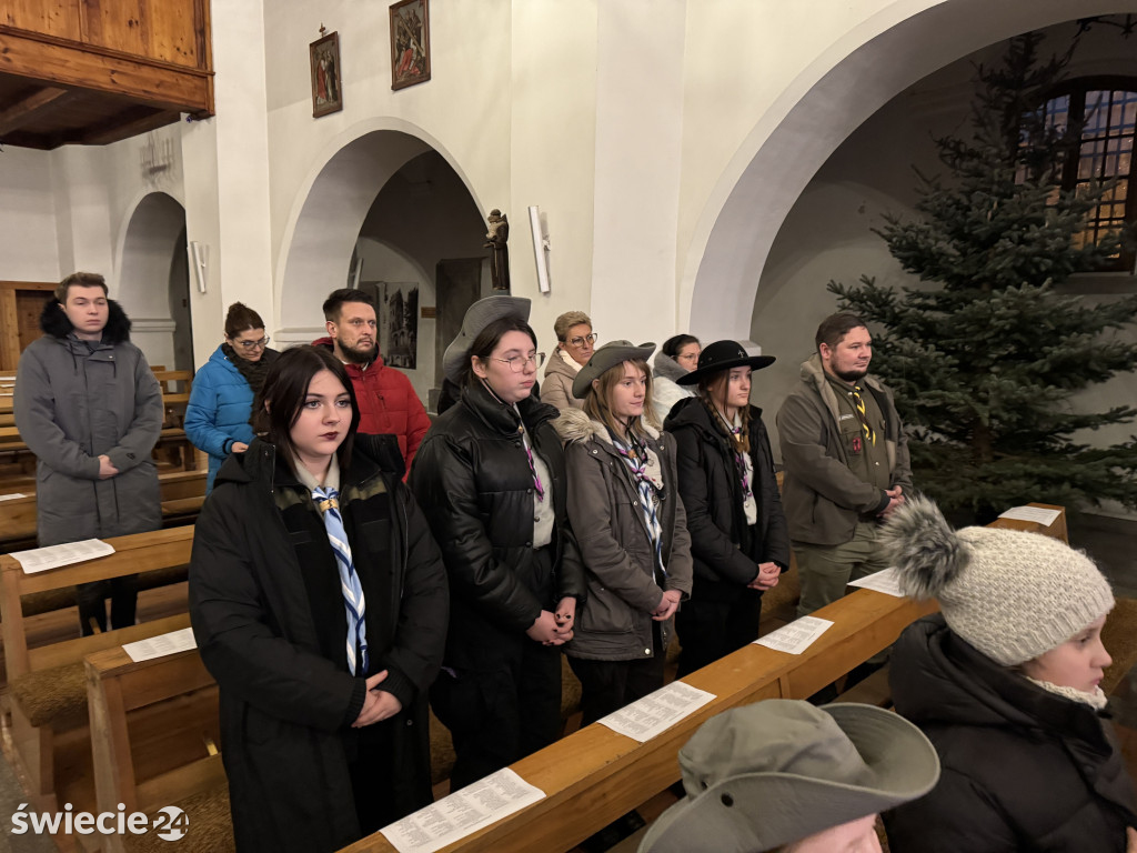 Harcerze przynieśli Betlejemskie Światło Pokoju