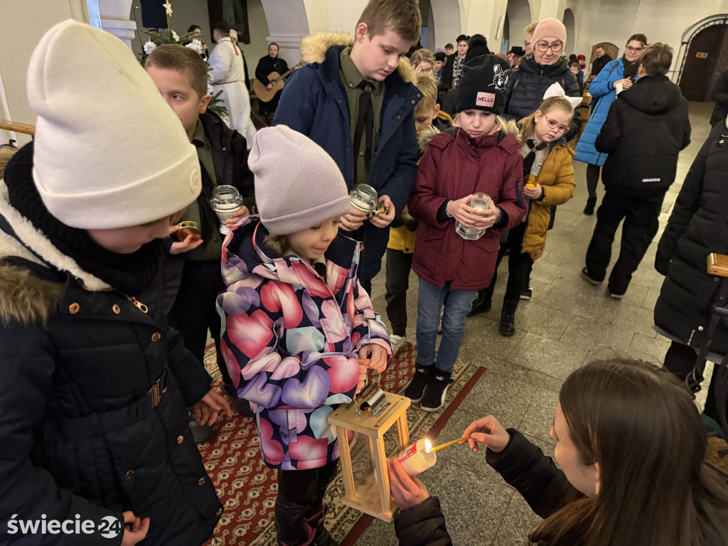 Harcerze przynieśli Betlejemskie Światło Pokoju