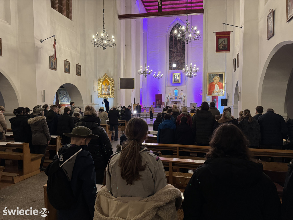 Harcerze przynieśli Betlejemskie Światło Pokoju