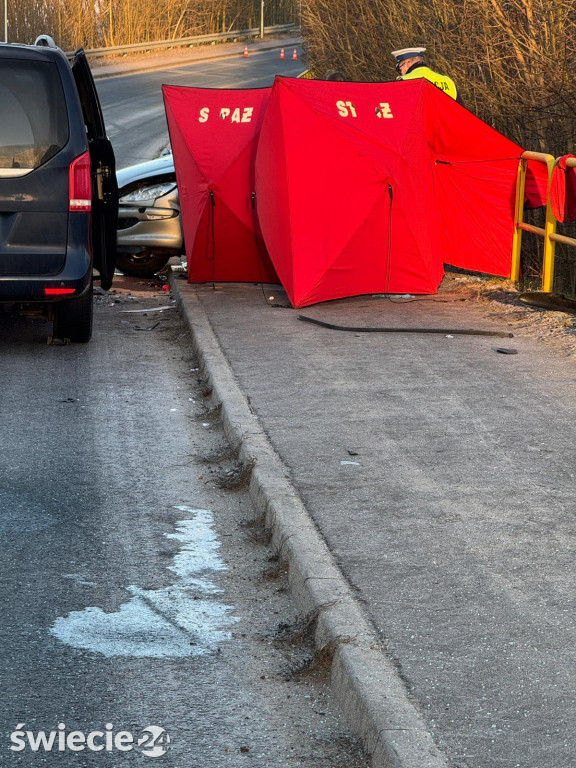 Tragiczny wypadek w Świeciu