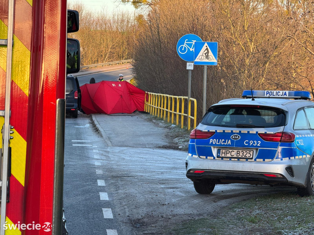 Tragiczny wypadek w Świeciu