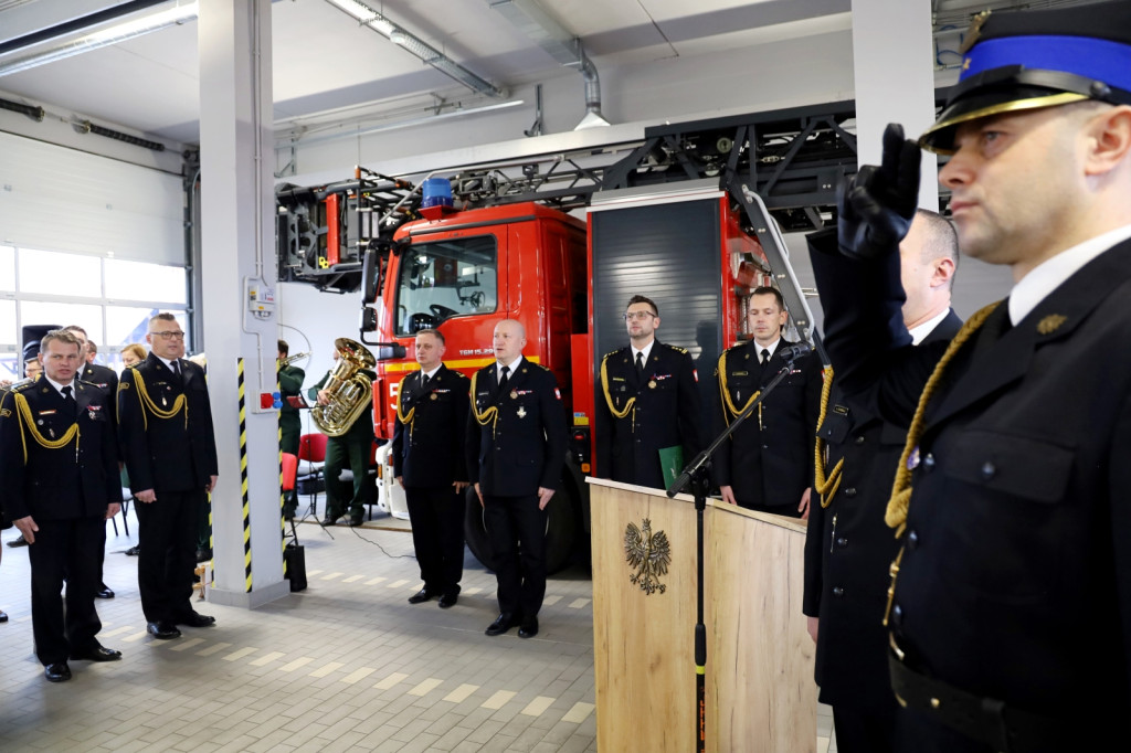 Nowy komendant straży pożarnej w Świeciu