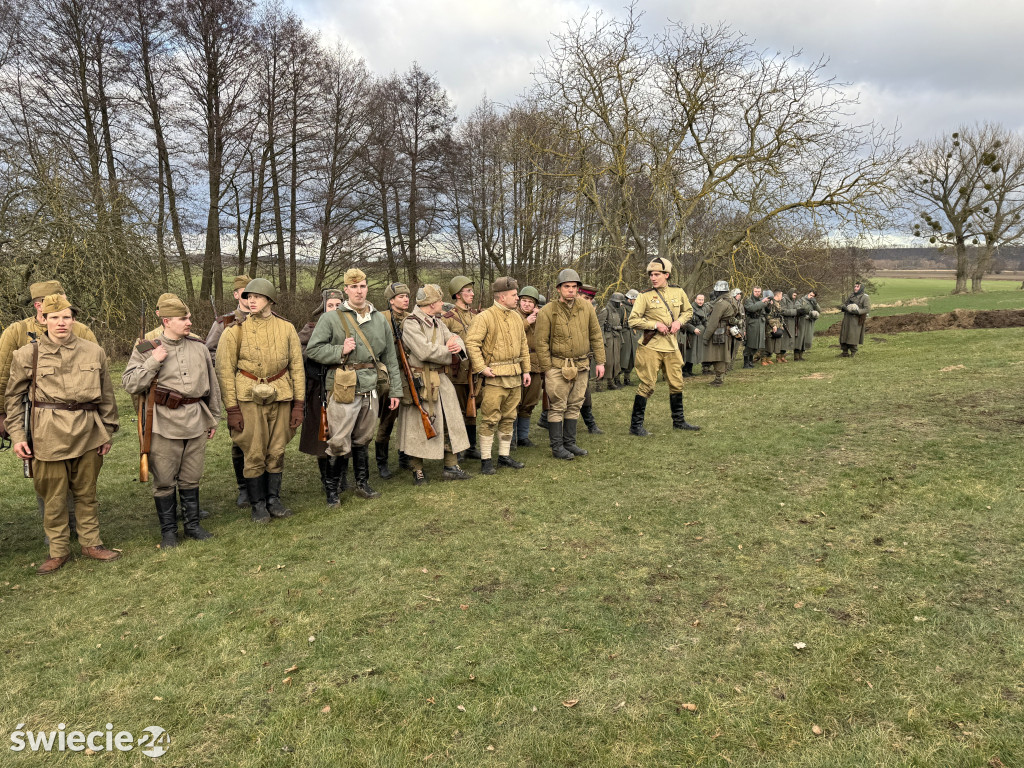 Inscenizacja walk w kotle toruńskim. Borówno 2025