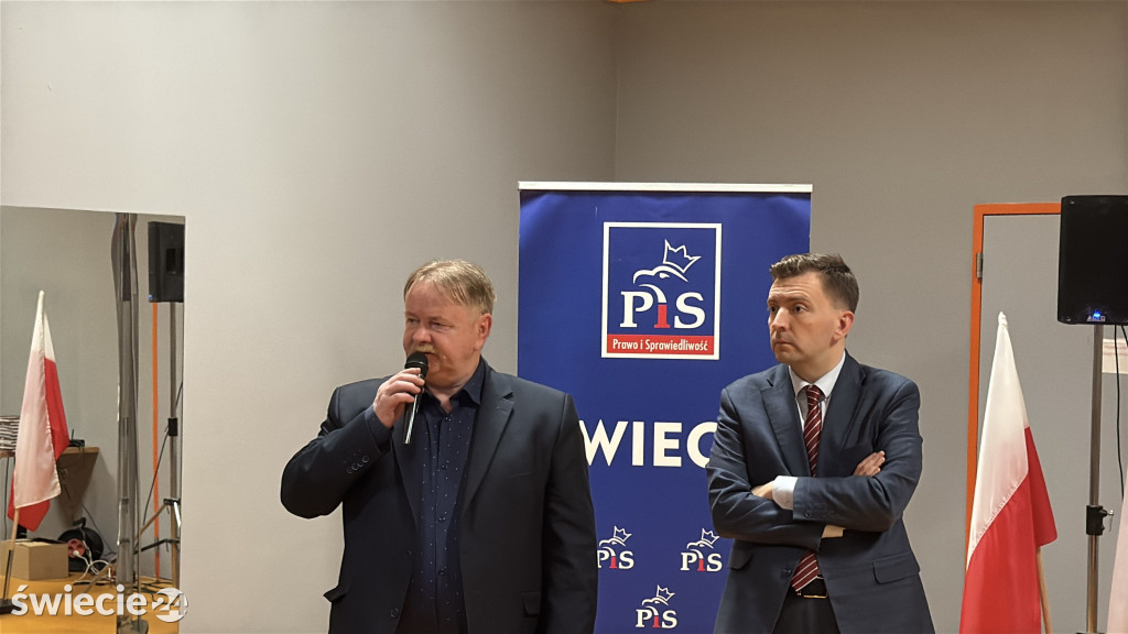 Przemysław Czarnek w Świeciu