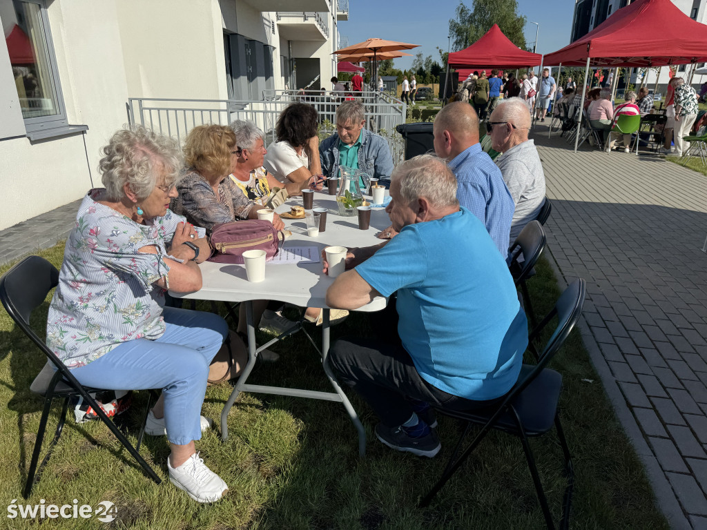 Piknik w Zespole Mieszkań Chronionych w Świeciu