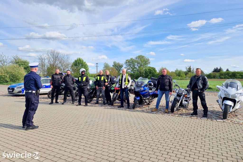 Pogadanka profilaktyczna dla motocyklistów