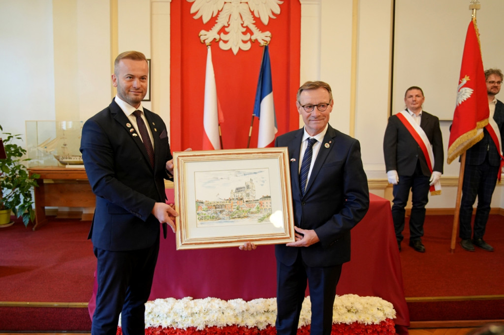 Podpisanie umowy partnerskiej Świecia z Abbeville