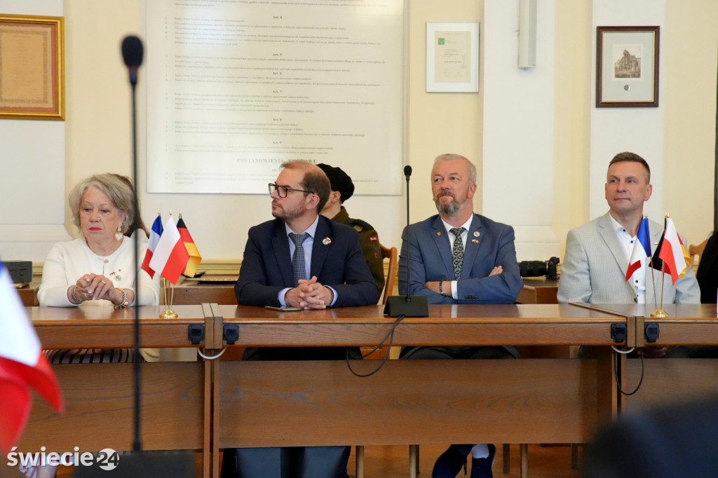 Podpisanie umowy partnerskiej Świecia z Abbeville