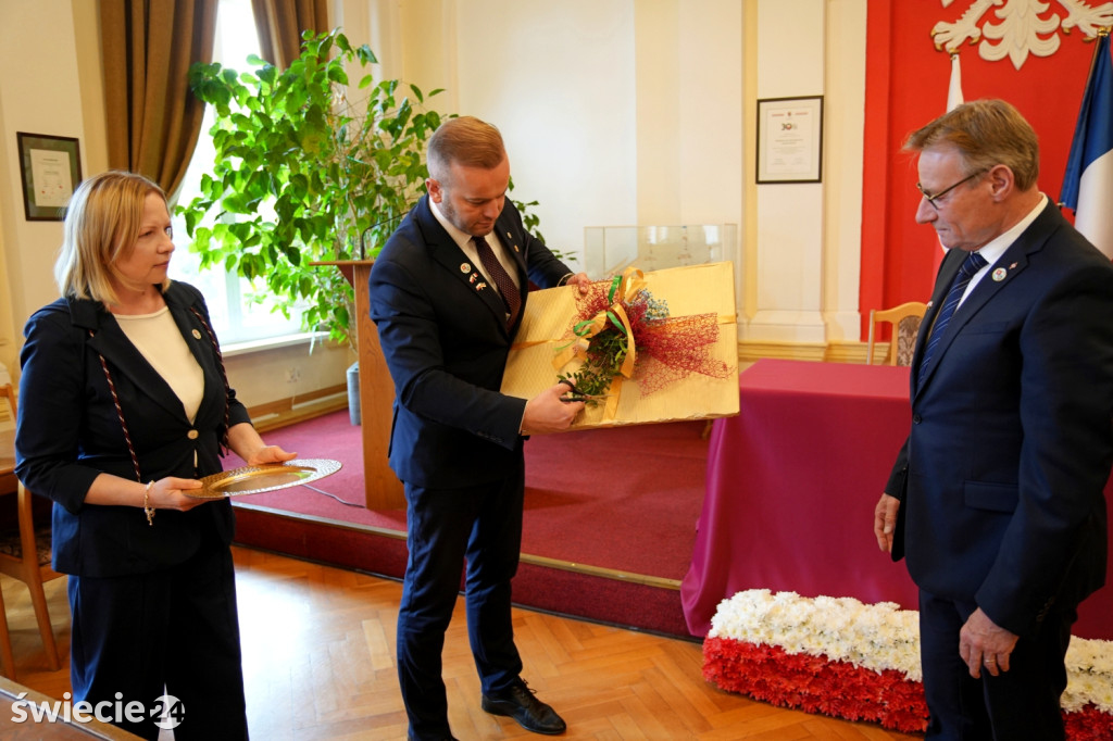 Podpisanie umowy partnerskiej Świecia z Abbeville