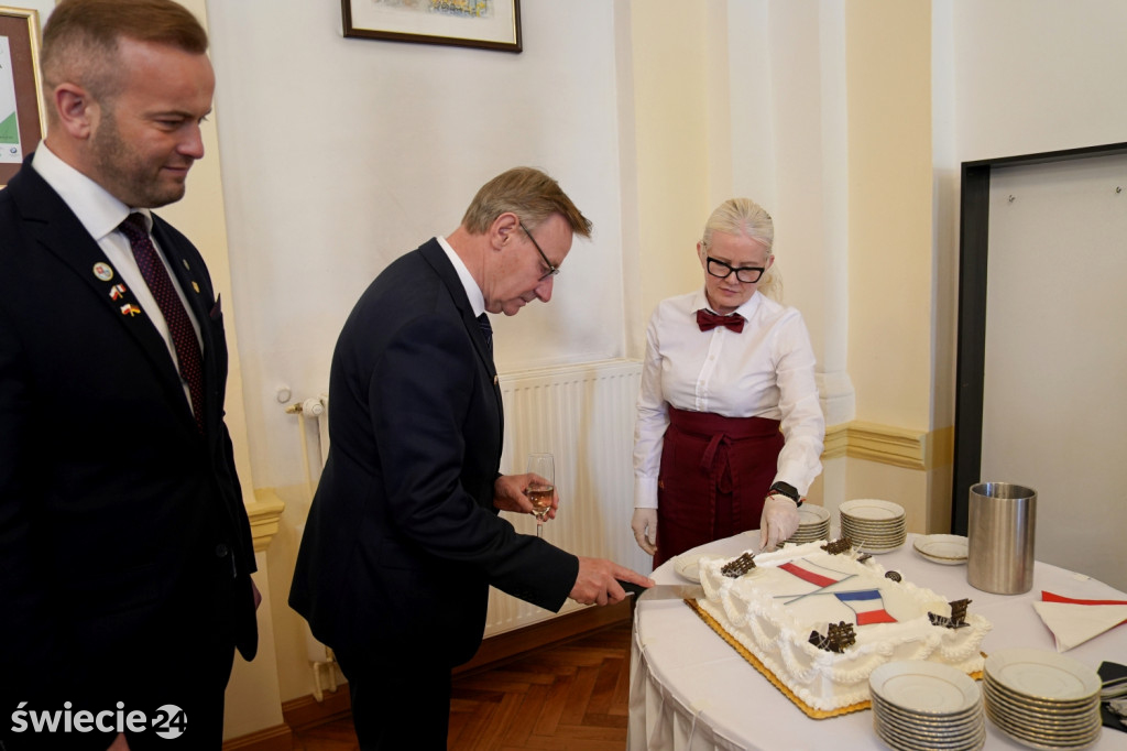 Podpisanie umowy partnerskiej Świecia z Abbeville