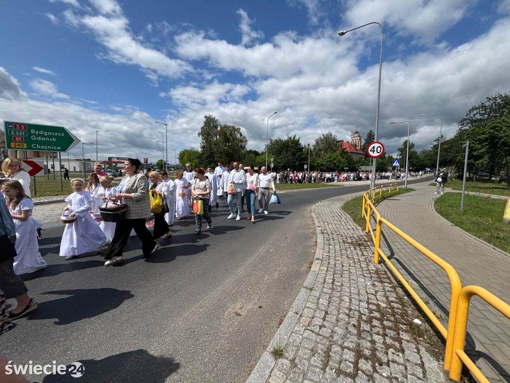 Procesja Bożego Ciała w Przechowie