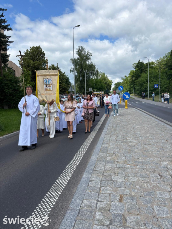 Procesja Bożego Ciała w Przechowie